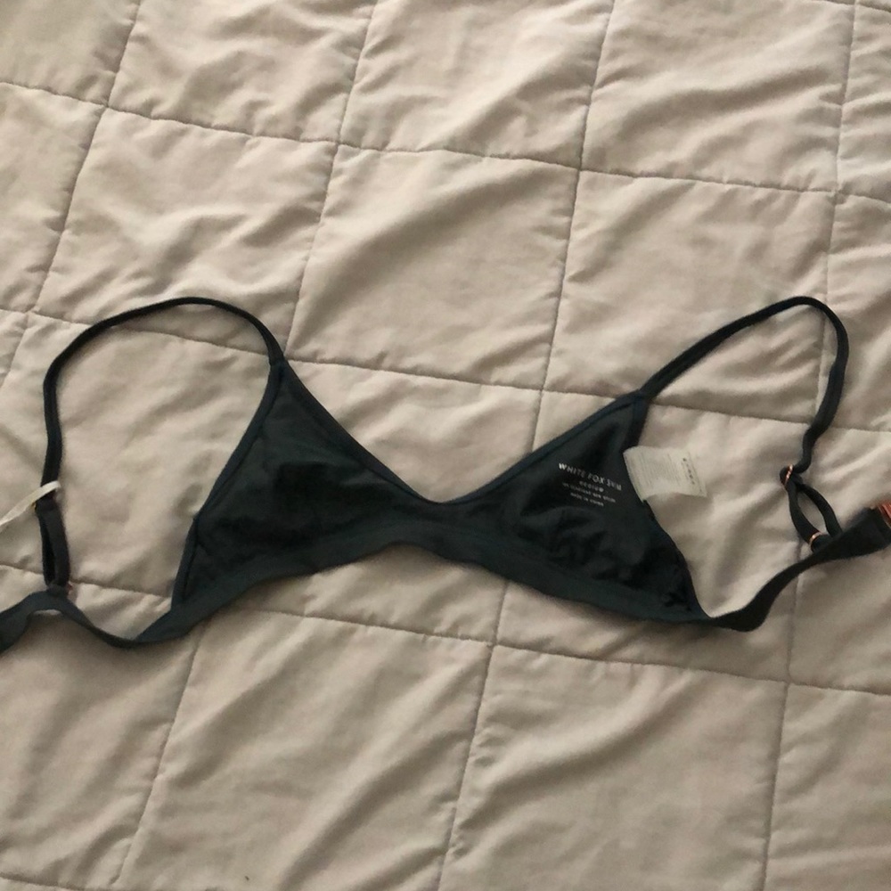 White Fox Swimsuit Top
